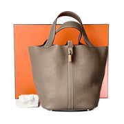 Hermes Picotin 22cm Bag TC Etoupe